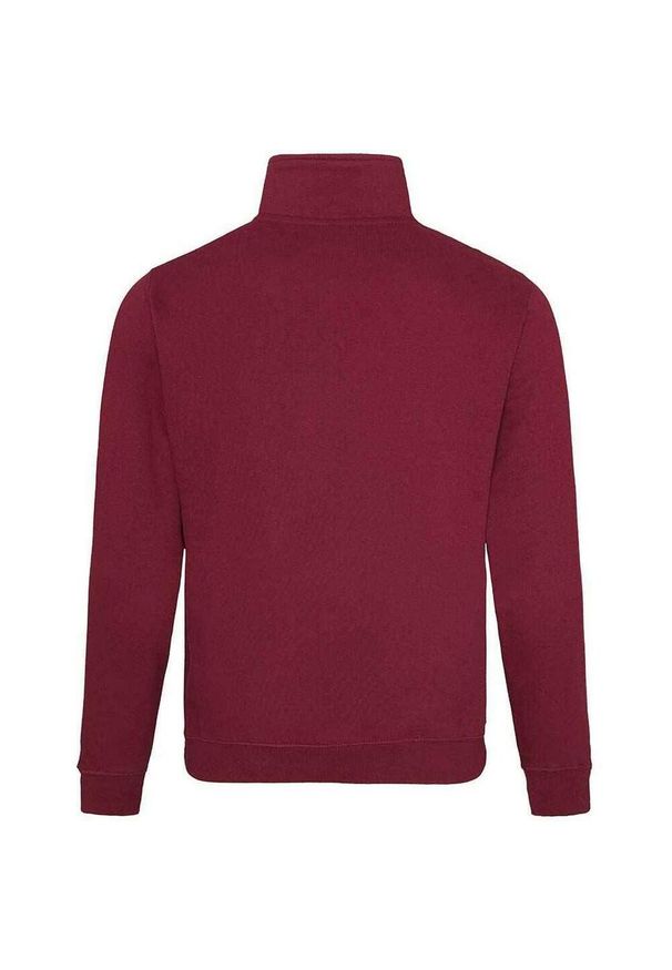 AWDIS - Bluza Męska Sophomore Quarter Zip. Kolor: czerwony, wielokolorowy, brązowy
