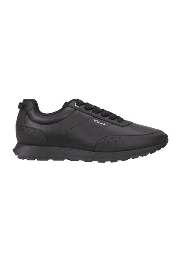 Hugo - HUGO Sneakersy Icelin 50552629 Czarny. Kolor: czarny. Materiał: skóra