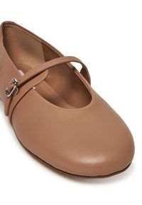 Steve Madden Baleriny Rejoice SM11003565 Brązowy. Kolor: brązowy. Materiał: skóra #3