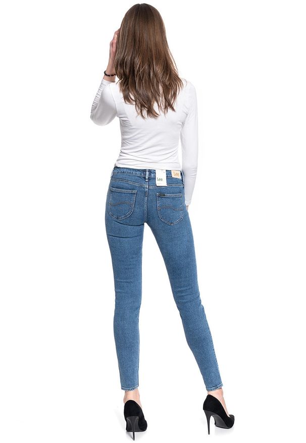 Lee - SPODNIE DAMSKIE LEE SCARLETT SELVAGE FAIR MID L526LY40 112111739