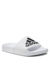Adidas - adidas Klapki adilette Shower GZ3775 Biały. Kolor: biały. Materiał: skóra #5