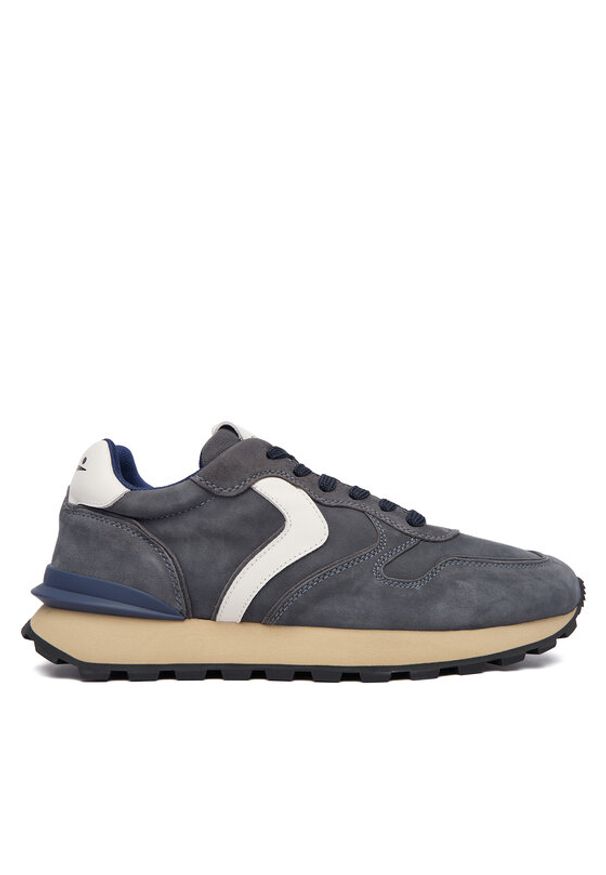 Voile Blanche Sneakersy Paris Race Man W 2018750-07 Granatowy. Kolor: niebieski. Materiał: zamsz, skóra