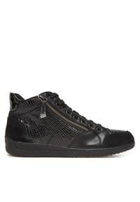 Geox Sneakersy C Myrtia C D6468C 04120 C9999 Czarny. Kolor: czarny. Materiał: skóra