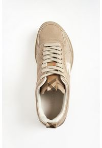 Burberry - Sneakersy męskie skórzane BURBERRY. Materiał: skóra #3