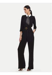 Elisabetta Franchi Kombinezon TU-047-52E2 Czarny Regular Fit. Kolor: czarny. Materiał: syntetyk #6