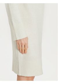 Brave Soul Sukienka dzianinowa LKD-230MINGLYB Écru Regular Fit. Materiał: syntetyk #5