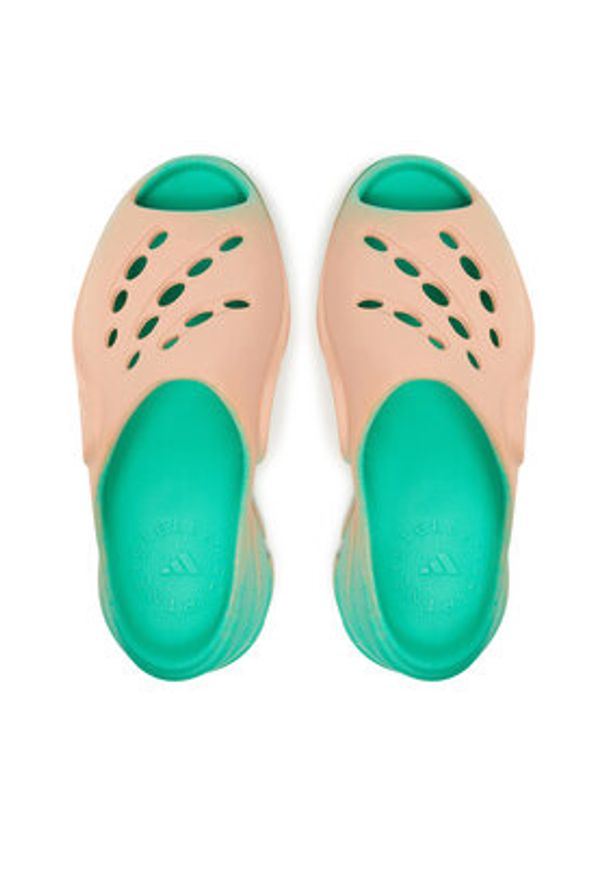 Adidas by Stella McCartney - adidas by Stella McCartney Klapki Clogs JH8952 Zielony. Kolor: zielony. Materiał: syntetyk