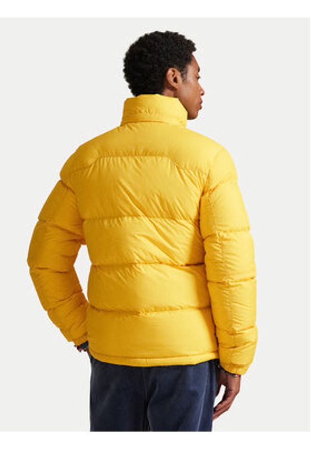 Polo Ralph Lauren Kurtka puchowa 710968278009 Żółty Regular Fit. Typ kołnierza: polo. Kolor: żółty. Materiał: syntetyk
