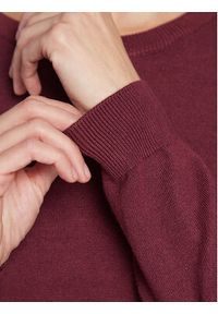 Fransa Sweter Blume 20611445 Bordowy Regular Fit. Kolor: czerwony. Materiał: syntetyk #5