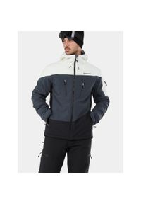 FUNDANGO - Kurtka Narciarska Męska Fundango Privet Allmountain. Kolor: wielokolorowy, szary, czarny. Materiał: tkanina. Sezon: zima. Sport: narciarstwo #1