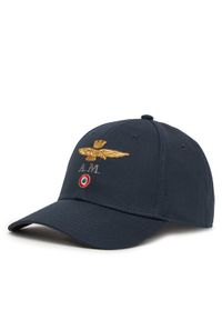 Aeronautica Militare Czapka z daszkiem 251HA1100CT2848 Granatowy. Kolor: niebieski. Materiał: bawełna, materiał
