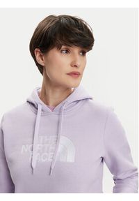 The North Face Bluza Drew Peak Pull NF0A55EC Fioletowy Regular Fit. Kolor: fioletowy. Materiał: bawełna