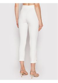Rinascimento Spodnie materiałowe CFC0108705003 Biały Slim Fit. Kolor: biały. Materiał: materiał, syntetyk #4
