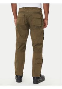 Aeronautica Militare Spodnie materiałowe 252PA1387UCT0149 Zielony Regular Fit. Kolor: zielony. Materiał: bawełna #4