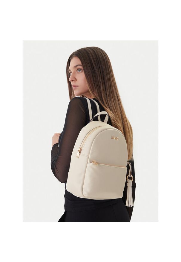 Plecak Liu Jo. Kolor: kremowy