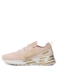 EA7 Emporio Armani Sneakersy X8X095 XK240 S857 Różowy. Kolor: różowy. Materiał: materiał