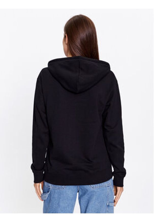 Vans Bluza Flying V Bff Hoodie Emea VN00046Y Czarny Regular Fit. Kolor: czarny. Materiał: syntetyk, bawełna