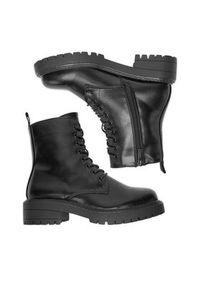 Jenny - JENNY Trzewiki CEO-CHERRY WS5218-05A Czarny. Kolor: czarny. Materiał: materiał #3