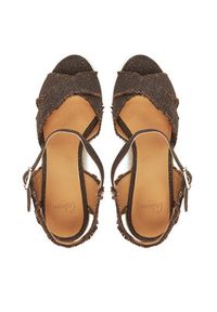 Castañer Espadryle Bromelia/8Ed/032 022360 Brązowy. Kolor: brązowy. Materiał: materiał #3