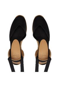 Castañer Espadryle Chiara T/8Ed/001 021458 Czarny. Kolor: czarny. Materiał: materiał #4
