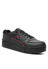 Champion Sneakersy Rebound Heritage Low Vintege Man S22030-KK011 Czarny. Kolor: czarny. Materiał: skóra