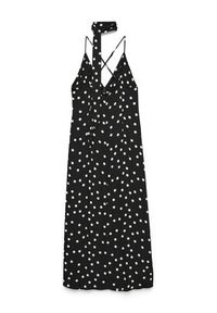 Vero Moda Sukienka letnia Elisa 10350647 Czarny Regular Fit. Kolor: czarny. Materiał: wiskoza. Sezon: lato #3