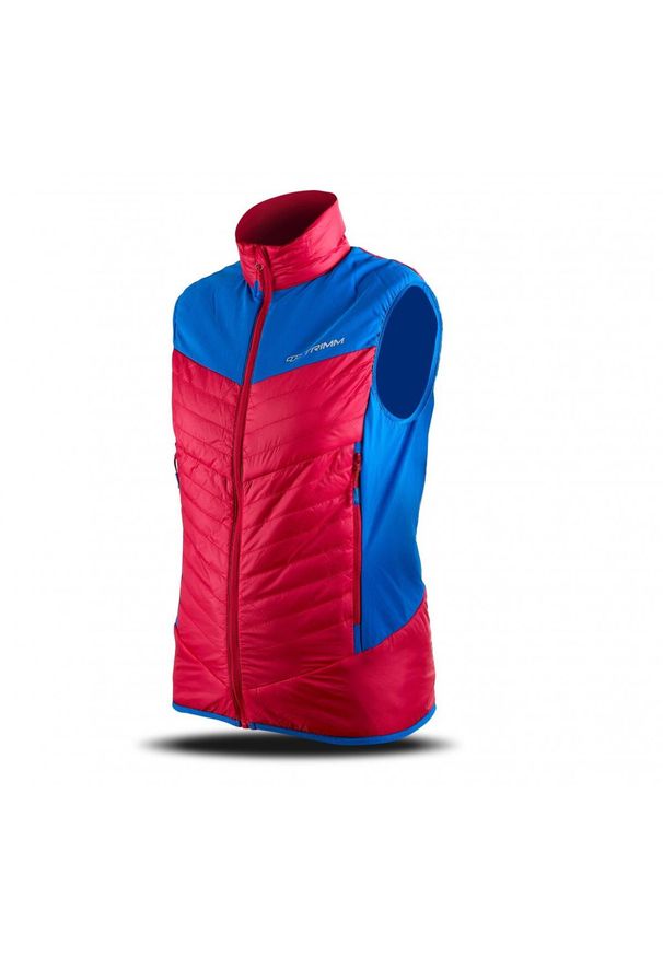 TRIMM - Kamizelka Trimm ZENA VEST. Kolor: niebieski, różowy, wielokolorowy. Sport: turystyka piesza