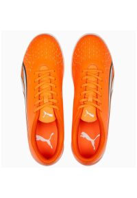 Buty piłkarskie Puma Ultra Play It M 107227 01 pomarańczowe pomarańcze i czerwienie. Zapięcie: sznurówki. Kolor: pomarańczowy. Materiał: syntetyk, guma. Sport: piłka nożna #3