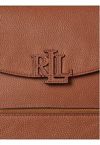 Lauren Ralph Lauren - LAUREN RALPH LAUREN Plecak Medium Cameryn 431969355001 Brązowy. Kolor: brązowy. Materiał: skóra #3