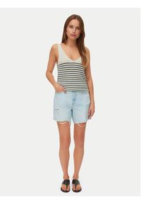 Vero Moda Szorty jeansowe Donna 10342100 Niebieski jasny Regular Fit. Kolor: niebieski. Materiał: bawełna #5