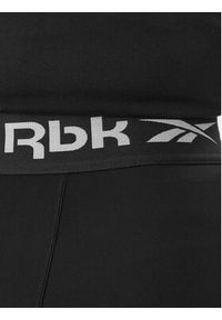 Reebok Szorty sportowe RK25600CCM Czarny Slim Fit. Kolor: czarny. Materiał: syntetyk #2