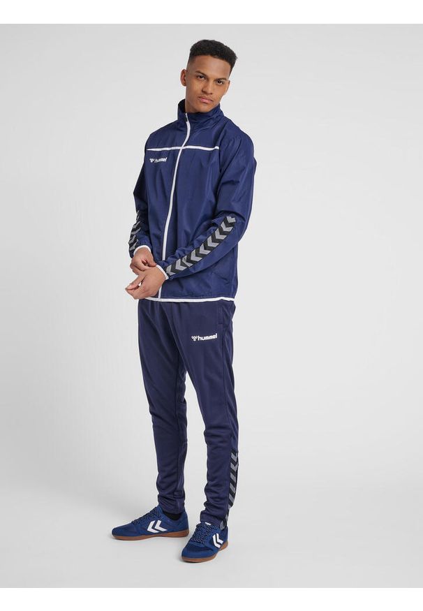 Hummel Kurtka sportowa hml Authentic Training Jacket granatowa. Kolor: niebieski. Materiał: poliester. Sport: fitness