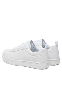 Polo Ralph Lauren Sneakersy RL00600110 J Biały. Kolor: biały. Materiał: skóra #5