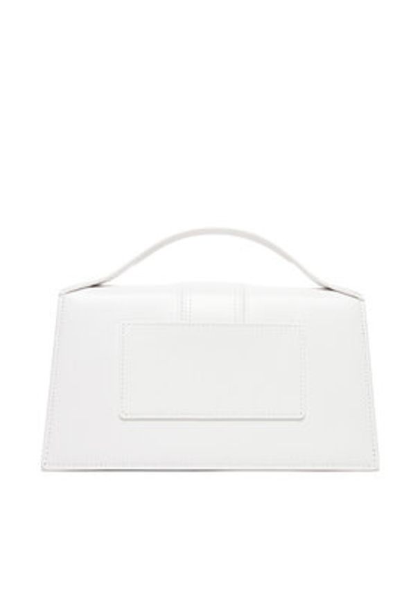 JACQUEMUS Torebka Le Grand Bambino 213BA007 Biały. Kolor: biały. Materiał: skórzane