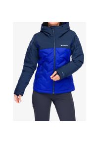 columbia - Kurtka puchowa damska Columbia Grand Trek III Down Jacket. Kolor: niebieski. Materiał: puch. Sport: turystyka piesza