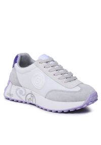 Sneakersy Liu Jo Lolo 09 BA3099 PX027 White 01111. Kolor: szary. Materiał: materiał