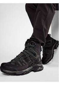 salomon - Salomon Trekkingi Quest 4 Gtx GORE-TEX 412926 27 V0 Czarny. Kolor: czarny. Materiał: skóra, nubuk. Technologia: Gore-Tex. Sport: turystyka piesza #9