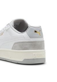 Puma - Sneakersy unisex Court Classico Sport PUMA White Cool Light Gray. Kolor: szary, biały, wielokolorowy. Materiał: zamsz. Sport: turystyka piesza