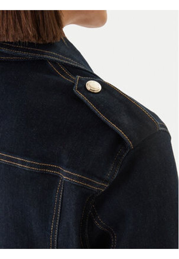 Morgan Kurtka jeansowa 261-VSOUBIA Granatowy Oversize. Kolor: niebieski. Materiał: bawełna