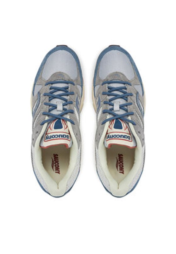 Saucony Sneakersy Ride Millennium Designed in Venice S70890 2 Szary. Kolor: szary. Materiał: skóra, zamsz