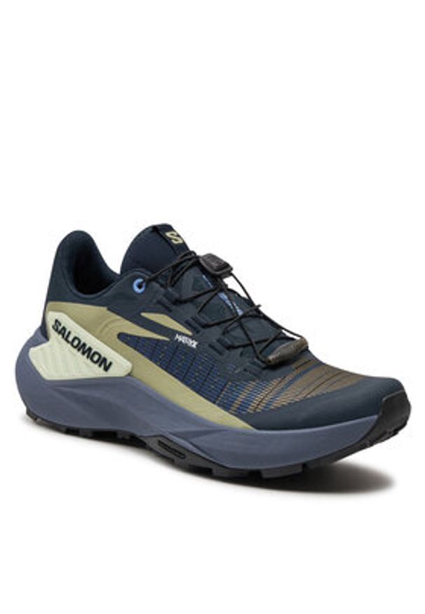 salomon - Salomon Buty do biegania Genesis L47443200 Szary. Kolor: szary. Materiał: materiał