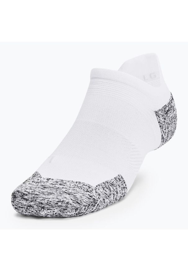 Skarpety do biegania Under Armour Dry Run Cushion No Show 3 pary. Kolor: szary, biały, wielokolorowy. Sport: bieganie