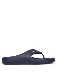 TOMMY HILFIGER - Tommy Hilfiger Japonki Th Comfort Beach Sandal FW0FW08522 Granatowy. Kolor: niebieski #5