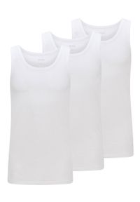 BOSS - Boss - T-shirt (3-pack). Okazja: na co dzień. Kolor: biały. Materiał: bawełna, dzianina. Styl: casual