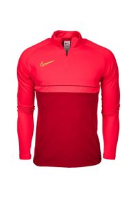 Bluza sportowa dla dzieci Nike Df Academy 21 Drill Top. Kolor: czerwony #1