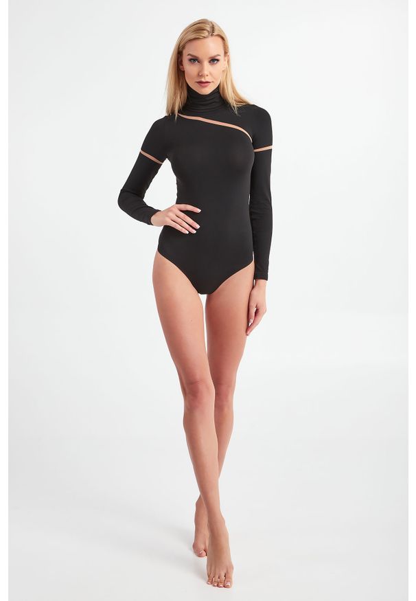Wolford - BODY WOLFORD. Typ kołnierza: golf. Materiał: tkanina. Długość rękawa: długi rękaw. Długość: długie