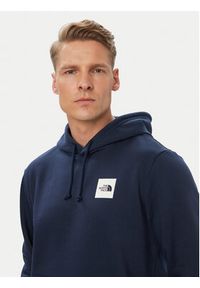 The North Face Bluza Box Half Dome Regular NF0A8JAX Granatowy Regular Fit. Kolor: niebieski. Materiał: bawełna #3