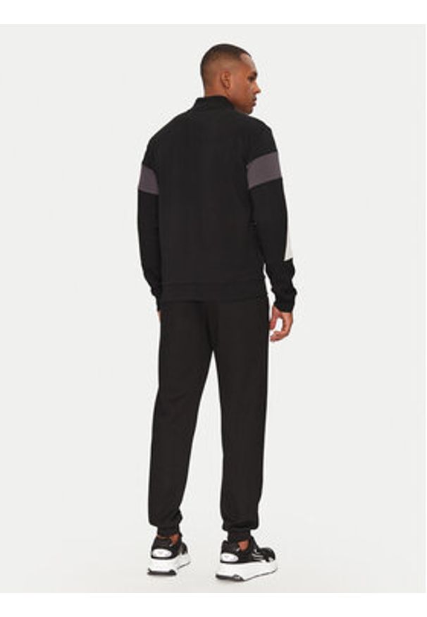EA7 Emporio Armani Dres 7M000282 AF12660 UC001 Czarny Regular Fit. Kolor: czarny. Materiał: bawełna