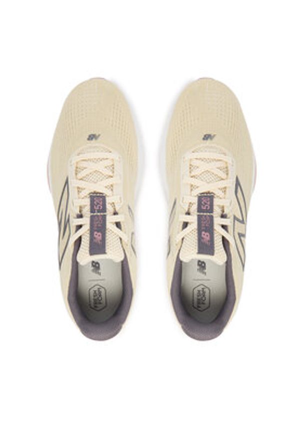 New Balance Buty do biegania Fresh Foam x 520 v9 W5207J8 Beżowy. Kolor: beżowy. Materiał: materiał