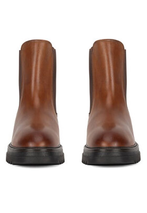 Lasocki Sztyblety WB-LOREDANA-17 Brązowy. Kolor: brązowy. Materiał: skóra